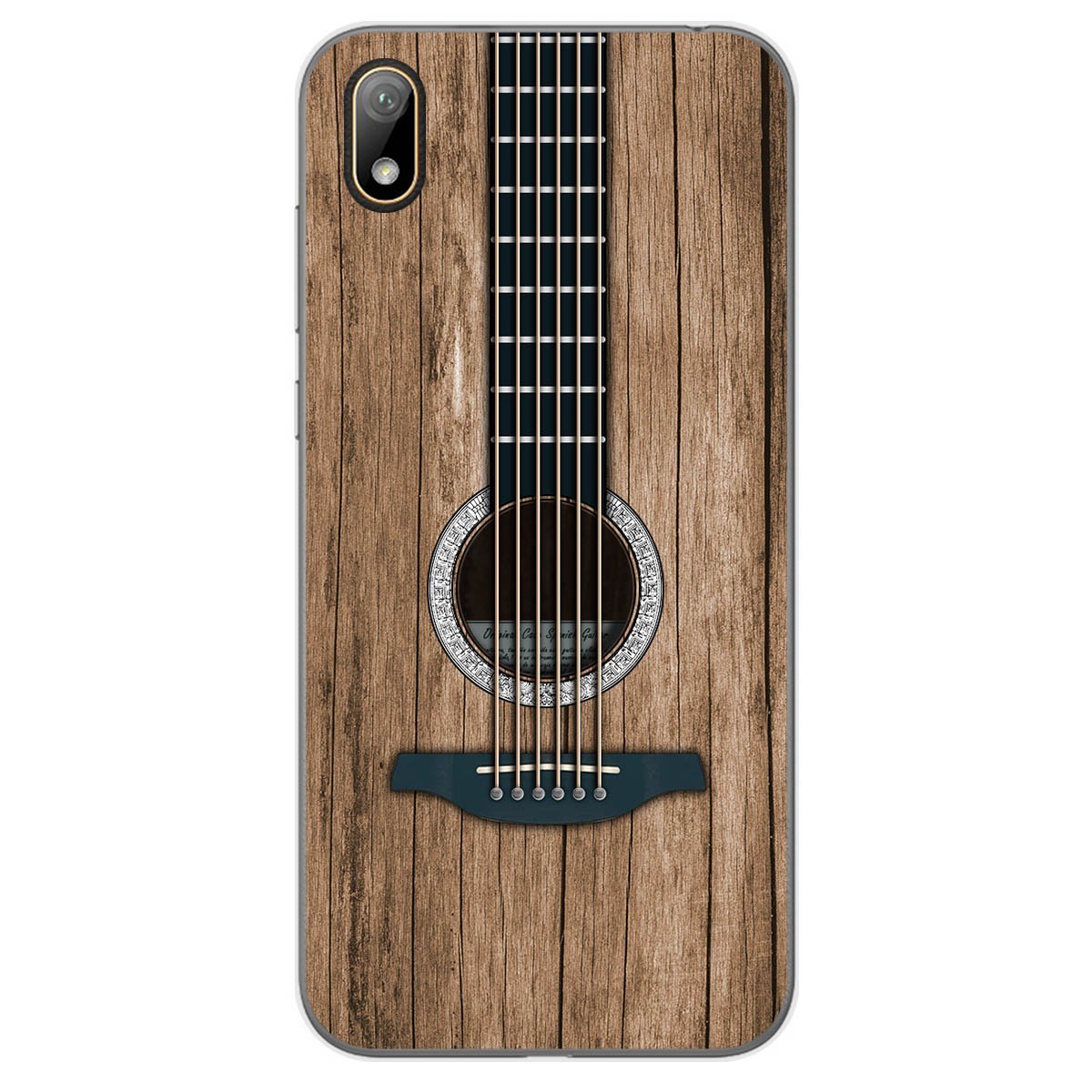 Funda Gel Tpu para Huawei Y5 2019 diseño Madera 11 Dibujos