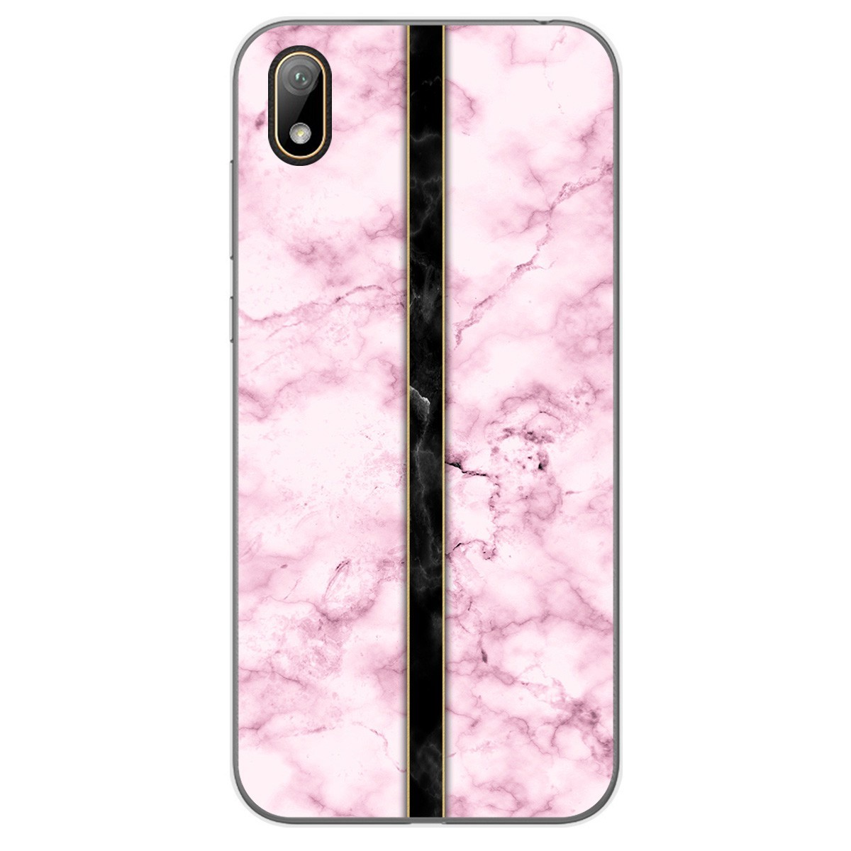 Funda Gel Tpu para Huawei Y5 2019 diseño Mármol 04 Dibujos