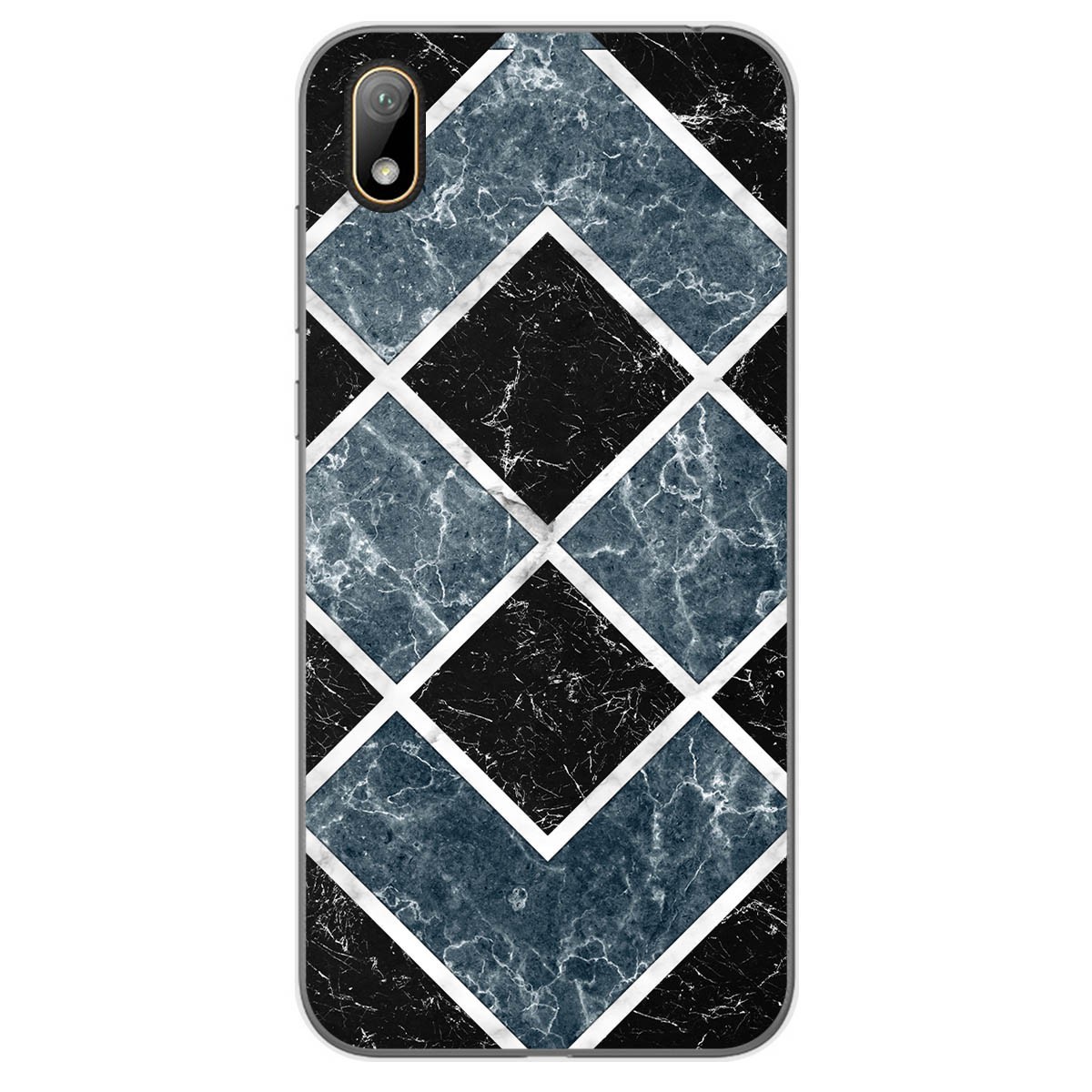 Funda Gel Tpu para Huawei Y5 2019 diseño Mármol 06 Dibujos
