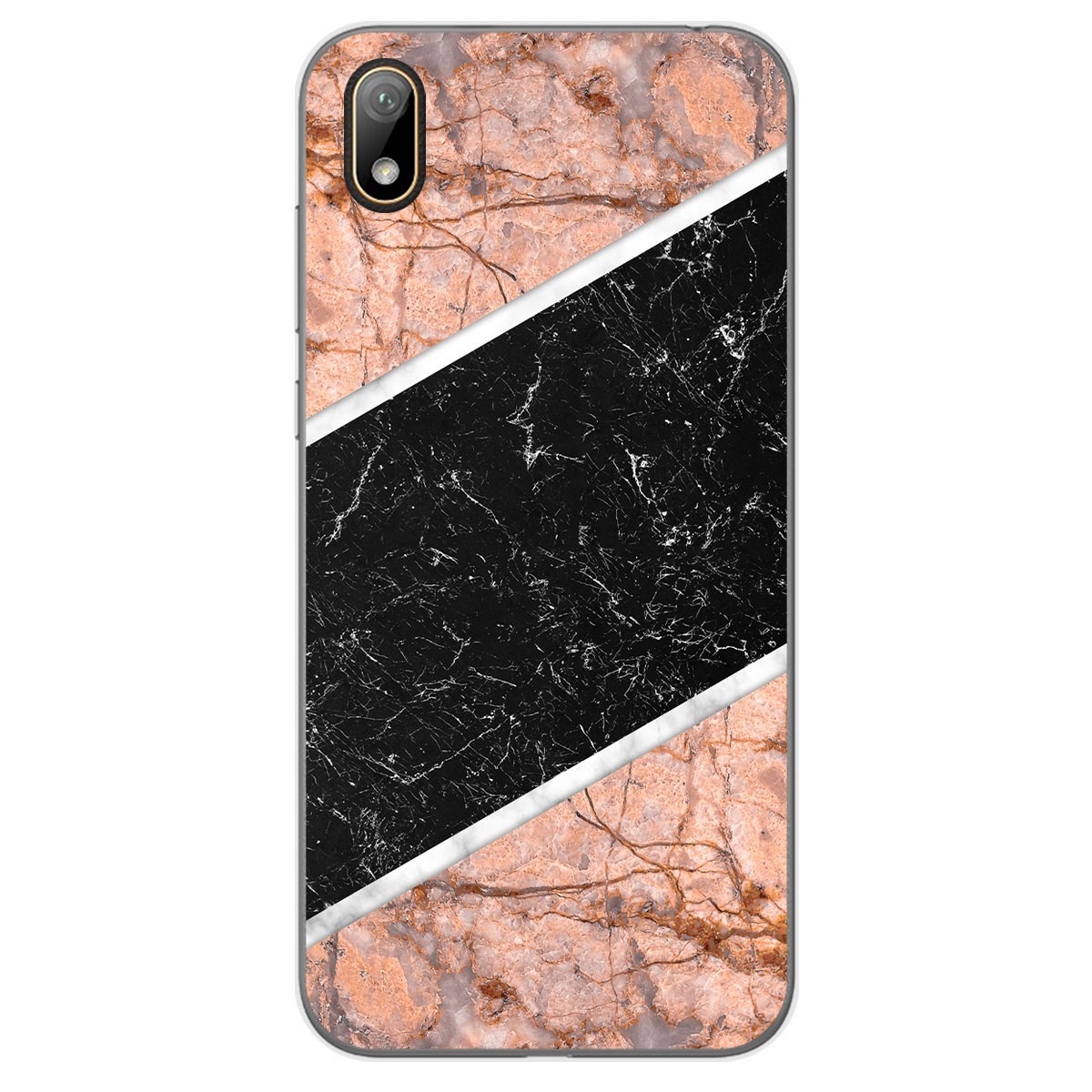 Funda Gel Tpu para Huawei Y5 2019 diseño Mármol 07 Dibujos