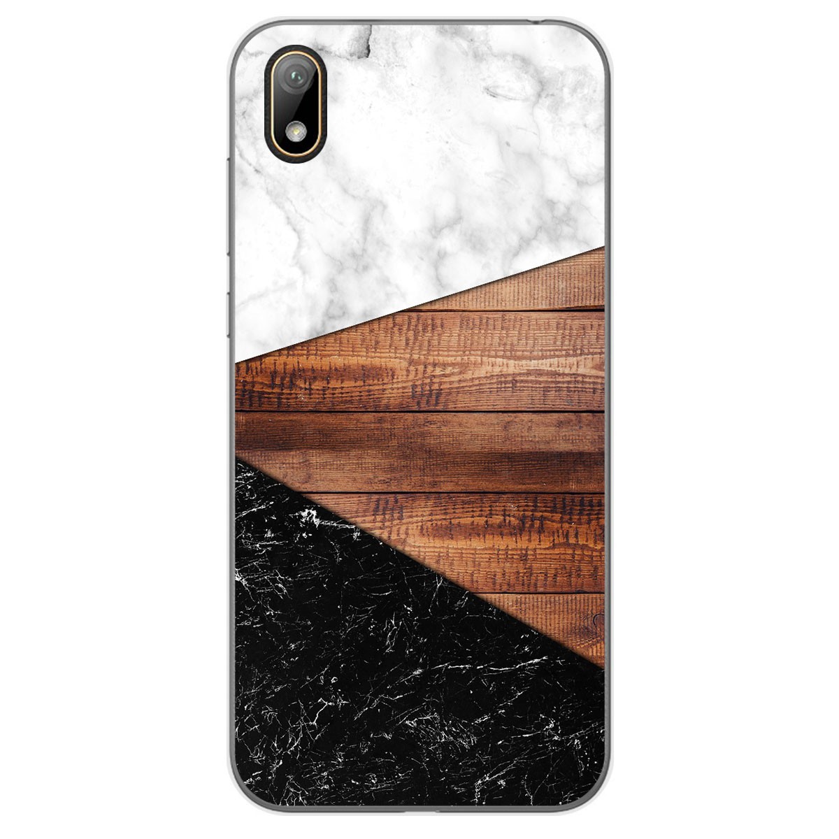 Funda Gel Tpu para Huawei Y5 2019 diseño Mármol 11 Dibujos