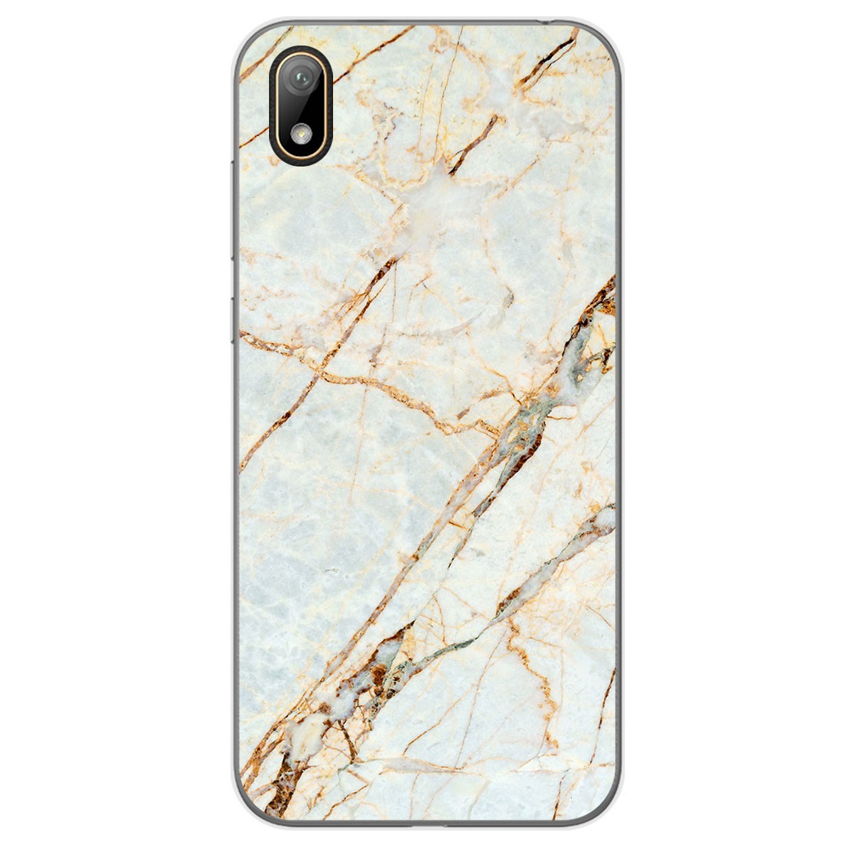 Funda Gel Tpu para Huawei Y5 2019 diseño Mármol 13 Dibujos