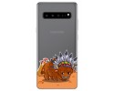 Funda Gel Transparente para Samsung Galaxy S10 5G diseño Bufalo Dibujos