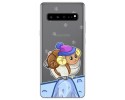 Funda Gel Transparente para Samsung Galaxy S10 5G diseño Cabra Dibujos