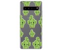 Funda Gel Transparente para Samsung Galaxy S10 5G diseño Cactus Dibujos