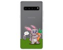 Funda Gel Transparente para Samsung Galaxy S10 5G diseño Conejo Dibujos