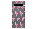Funda Gel Transparente para Samsung Galaxy S10 5G diseño Flamenco Dibujos