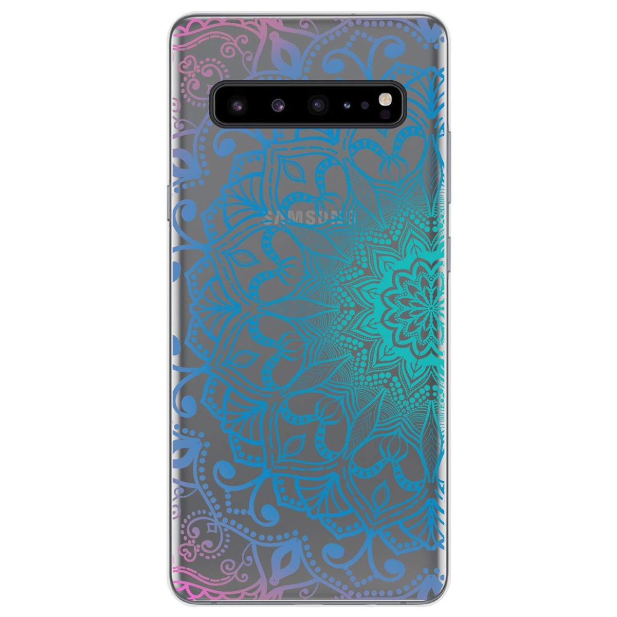 Funda Gel Transparente para Samsung Galaxy S10 5G diseño Mandala Dibujos