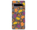 Funda Gel Transparente para Samsung Galaxy S10 5G diseño Otoño Dibujos