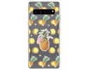 Funda Gel Transparente para Samsung Galaxy S10 5G diseño Piña Dibujos