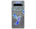 Funda Gel Transparente para Samsung Galaxy S10 5G diseño Plumas Dibujos
