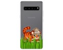 Funda Gel Transparente para Samsung Galaxy S10 5G diseño Tigre Dibujos
