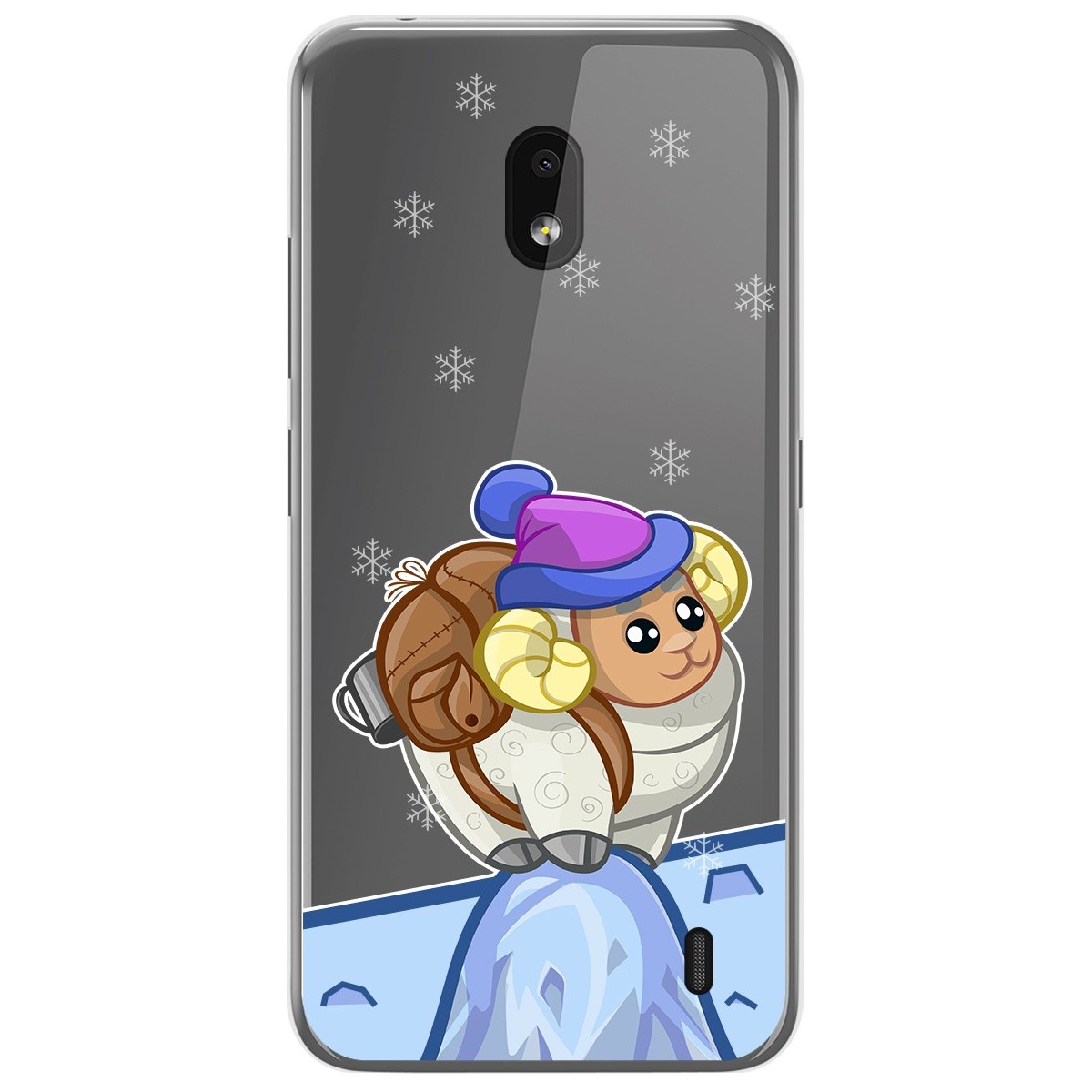 Funda Gel Transparente para Nokia 2.2 diseño Cabra Dibujos