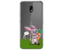 Funda Gel Transparente para Nokia 2.2 diseño Conejo Dibujos