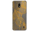 Funda Gel Transparente para Nokia 2.2 diseño Hojas Dibujos