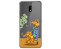 Funda Gel Transparente para Nokia 2.2 diseño Jirafa Dibujos