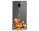 Funda Gel Transparente para Nokia 2.2 diseño Leopardo Dibujos