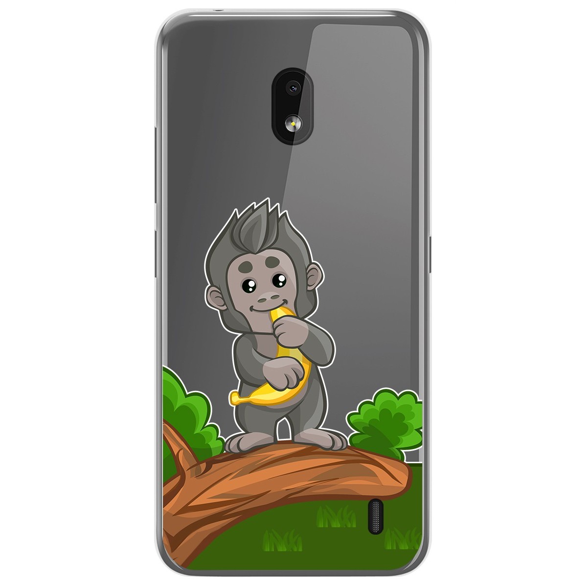 Funda Gel Transparente para Nokia 2.2 diseño Mono Dibujos