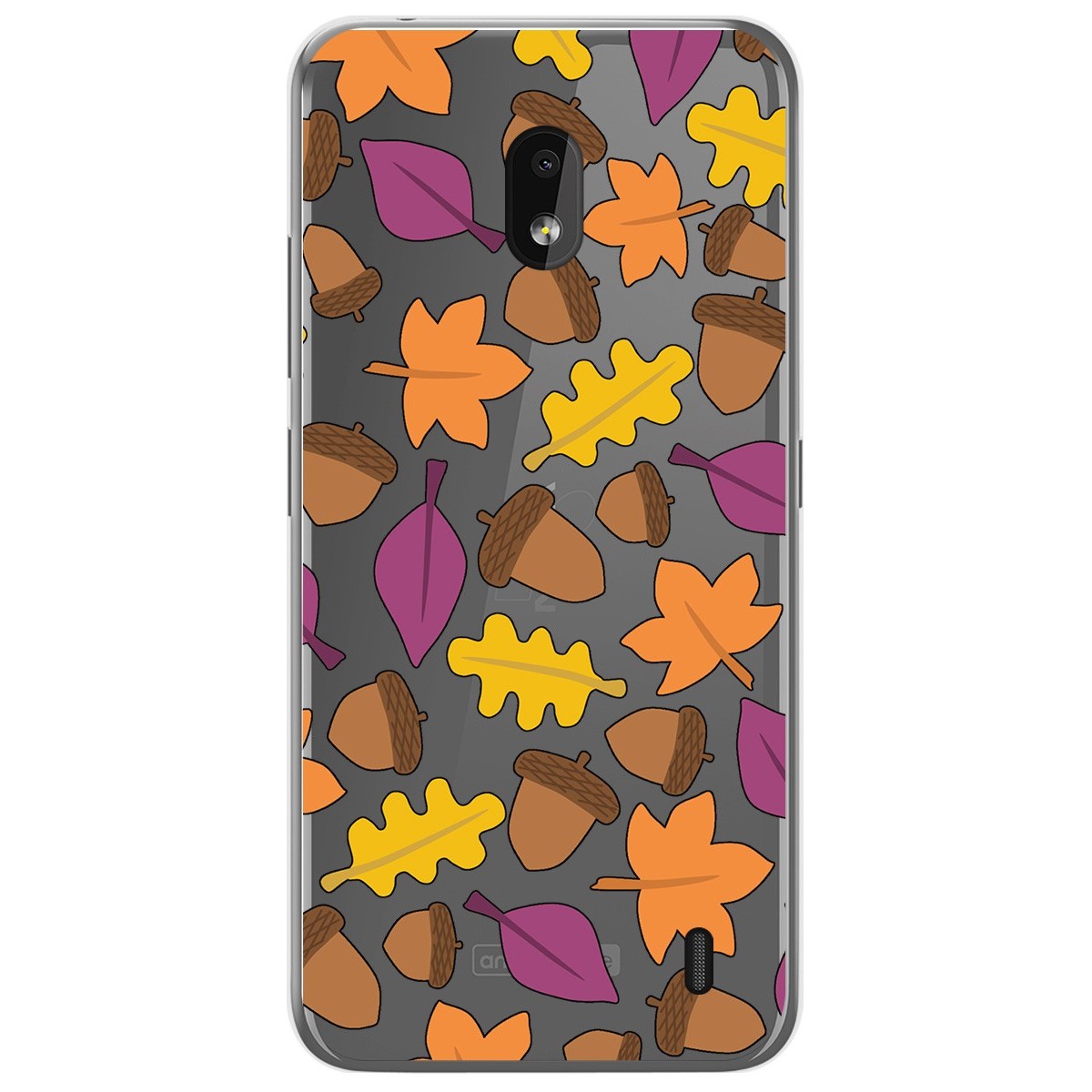 Funda Gel Transparente para Nokia 2.2 diseño Otoño Dibujos