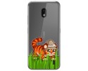 Funda Gel Transparente para Nokia 2.2 diseño Tigre Dibujos