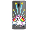 Funda Gel Transparente para Nokia 2.2 diseño Unicornio Dibujos
