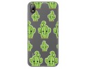 Funda Gel Transparente para Huawei Y5 2019 diseño Cactus Dibujos