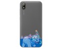 Funda Gel Transparente para Huawei Y5 2019 diseño Hipo Dibujos