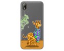 Funda Gel Transparente para Huawei Y5 2019 diseño Jirafa Dibujos