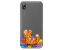 Funda Gel Transparente para Huawei Y5 2019 diseño Leopardo Dibujos