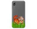 Funda Gel Transparente para Huawei Y5 2019 diseño Tigre Dibujos