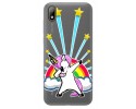 Funda Gel Transparente para Huawei Y5 2019 diseño Unicornio Dibujos