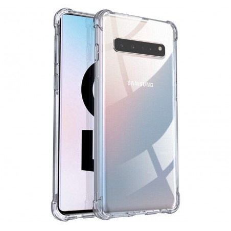 Funda Gel Tpu Anti-Shock Transparente para Samsung Galaxy S10 5G