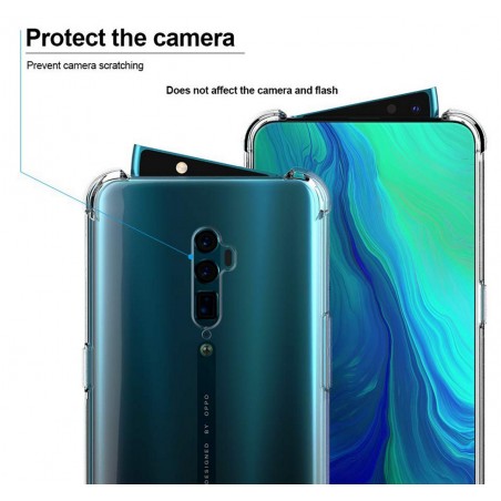 Funda Gel Tpu Anti-Shock Transparente para Oppo Reno 10x Zoom