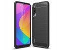Funda Gel Tpu Tipo Carbon Negra para Xiaomi Mi A3