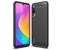 Funda Gel Tpu Tipo Carbon Negra para Xiaomi Mi 9 Lite