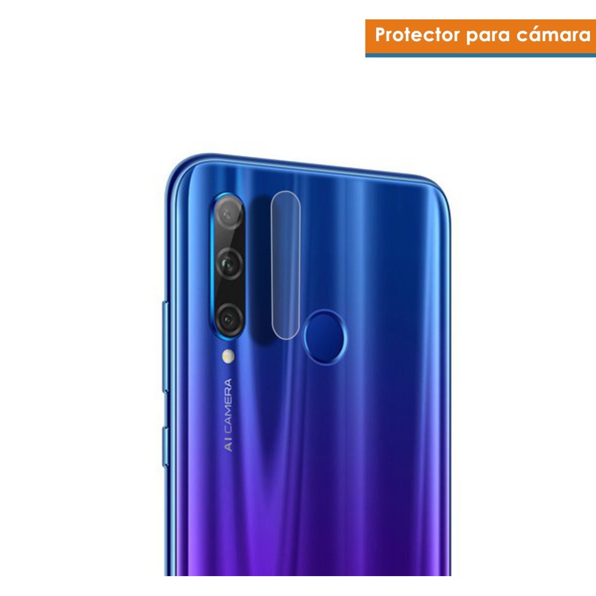 Protector Cristal Templado Cámara Trasera para Huawei Honor 20 Lite Vidrio