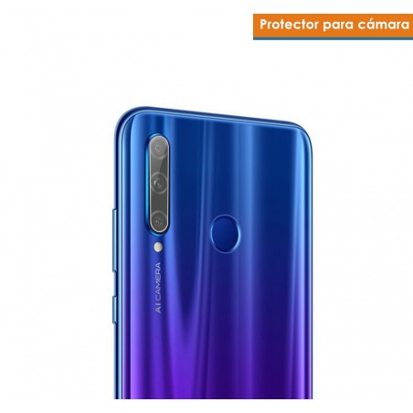 Protector Cristal Templado Cámara Trasera para Huawei Honor 20 Lite Vidrio