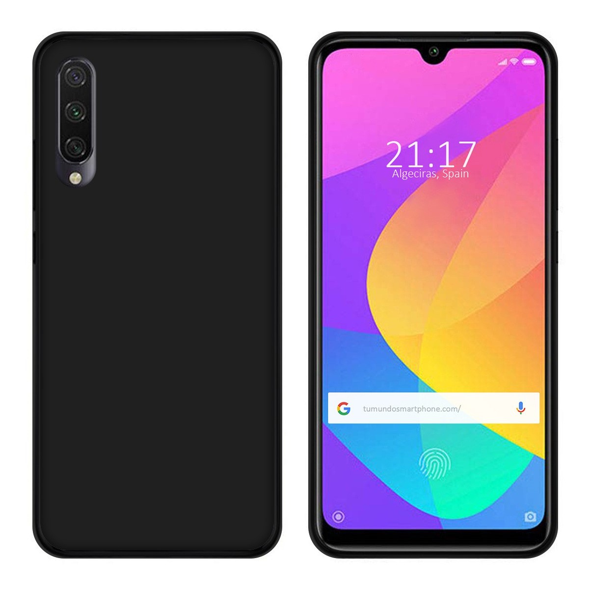 Funda Gel Tpu para Xiaomi Mi A3 Color Negra
