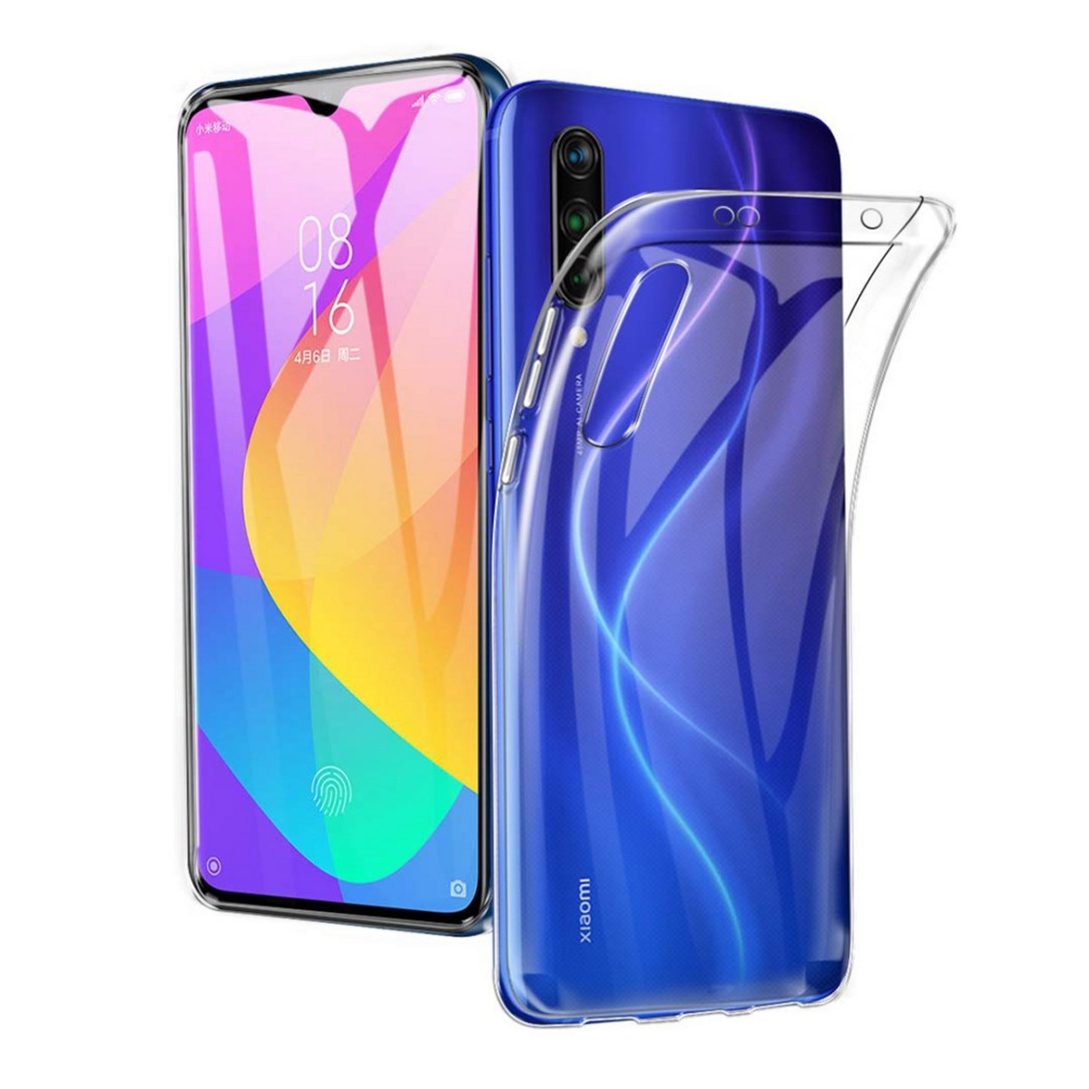 Funda Gel Tpu Fina Ultra-Thin 0,5mm Transparente para Xiaomi Mi A3