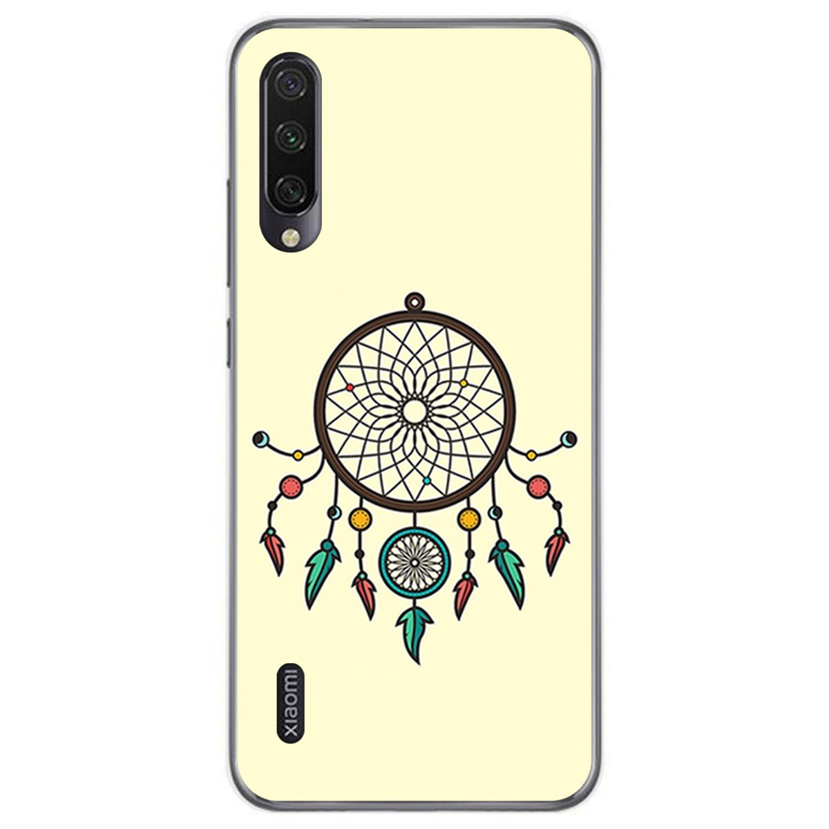 Funda Gel Tpu para Xiaomi Mi A3 diseño Atrapasueños Dibujos