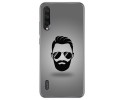 Funda Gel Tpu para Xiaomi Mi A3 diseño Barba Dibujos