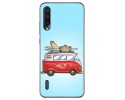 Funda Gel Tpu para Xiaomi Mi A3 diseño Furgoneta Dibujos
