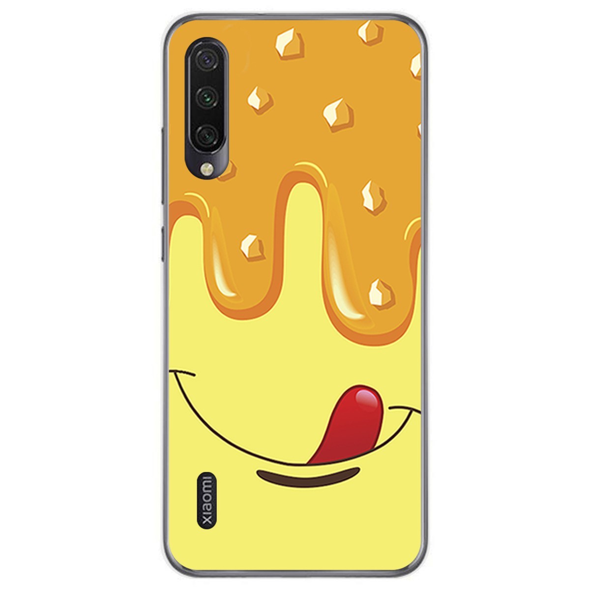 Funda Gel Tpu para Xiaomi Mi A3 diseño Helado Vainilla Dibujos