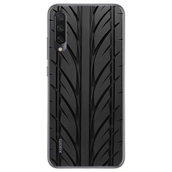 Funda Gel Tpu para Xiaomi Mi A3 diseño Neumatico Dibujos