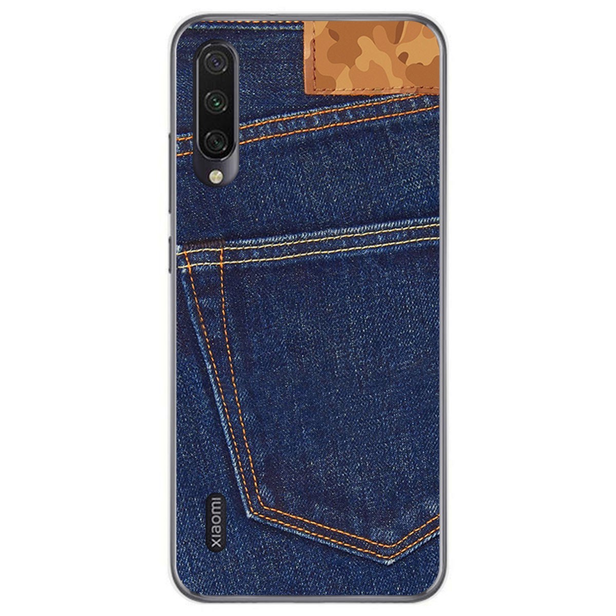 Funda Gel Tpu para Xiaomi Mi A3 diseño Vaquero Dibujos