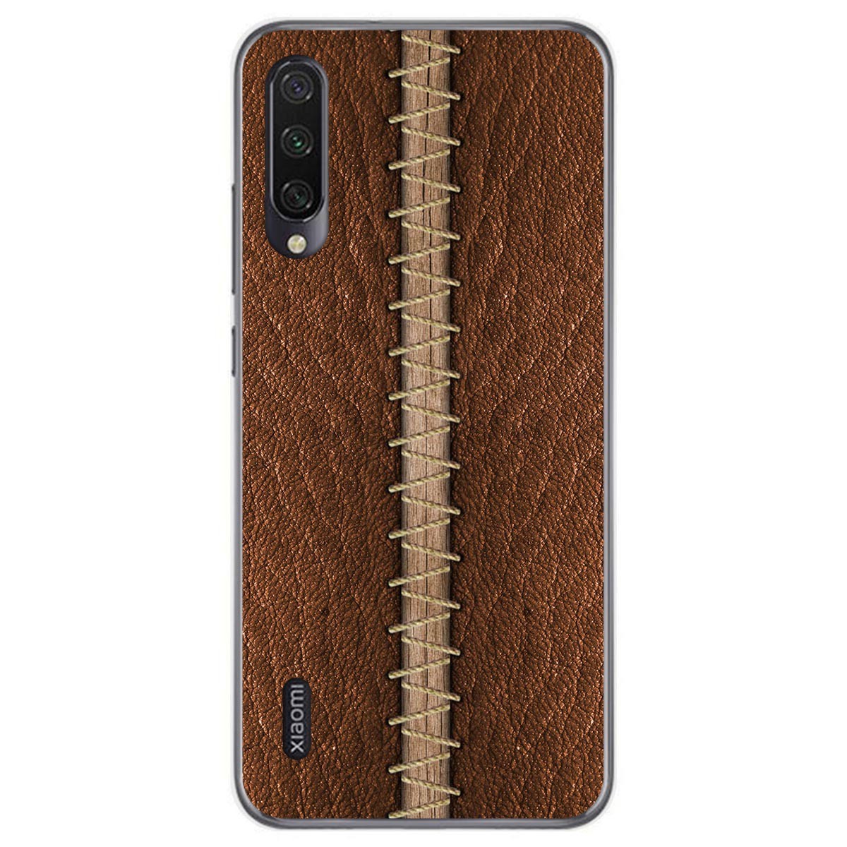 Funda Gel Tpu para Xiaomi Mi A3 diseño Cuero 01 Dibujos