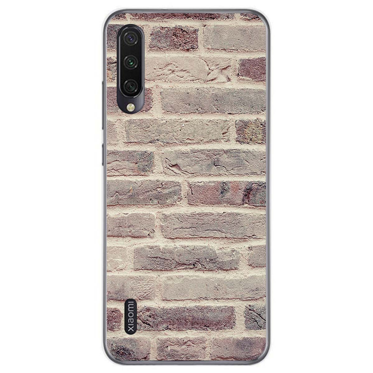 Funda Gel Tpu para Xiaomi Mi A3 diseño Ladrillo 01 Dibujos