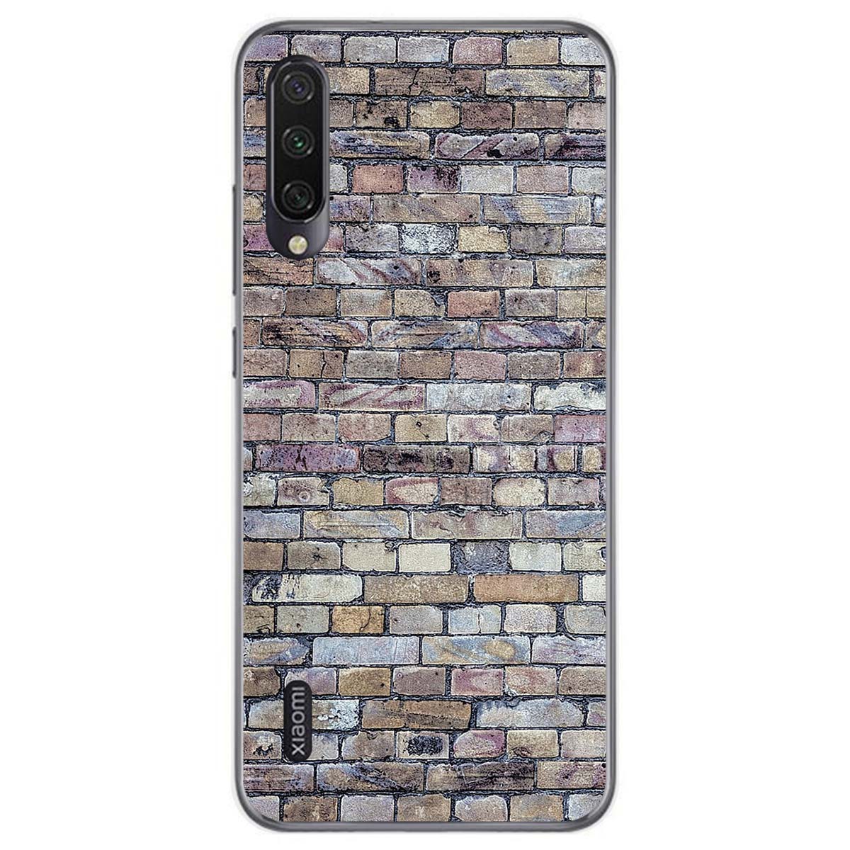 Funda Gel Tpu para Xiaomi Mi A3 diseño Ladrillo 02 Dibujos