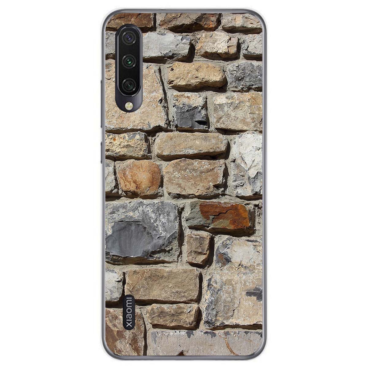 Funda Gel Tpu para Xiaomi Mi A3 diseño Ladrillo 03 Dibujos