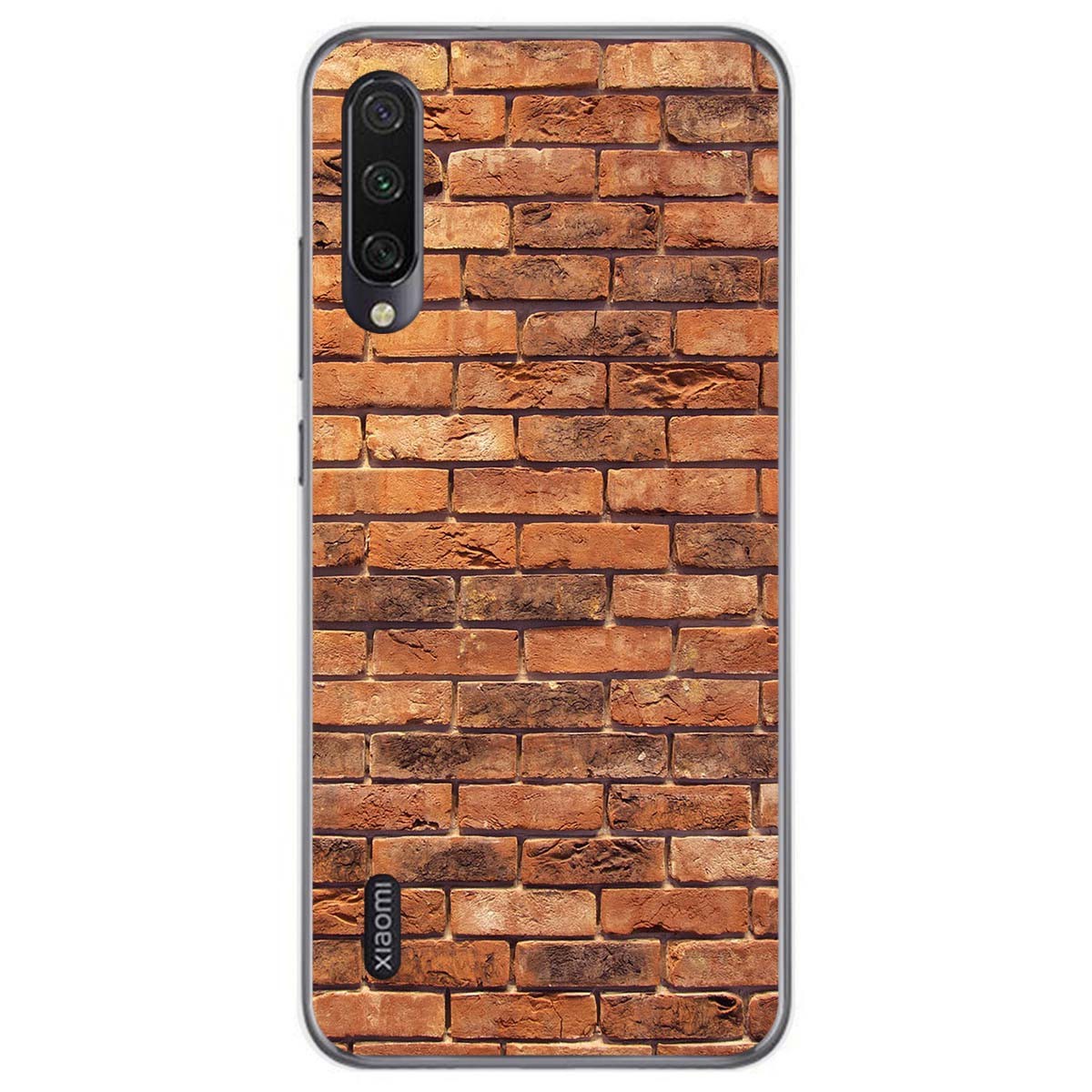 Funda Gel Tpu para Xiaomi Mi A3 diseño Ladrillo 04 Dibujos